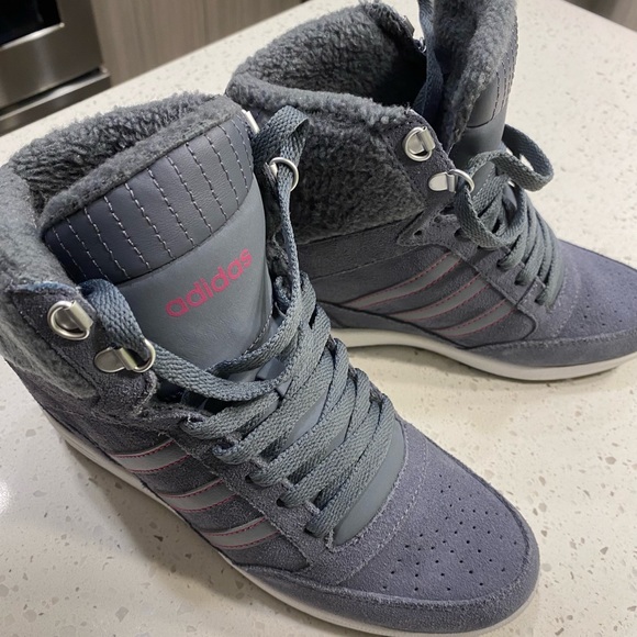 Adidas super wedge w sneakers grey and pink - Picture 3 of 16